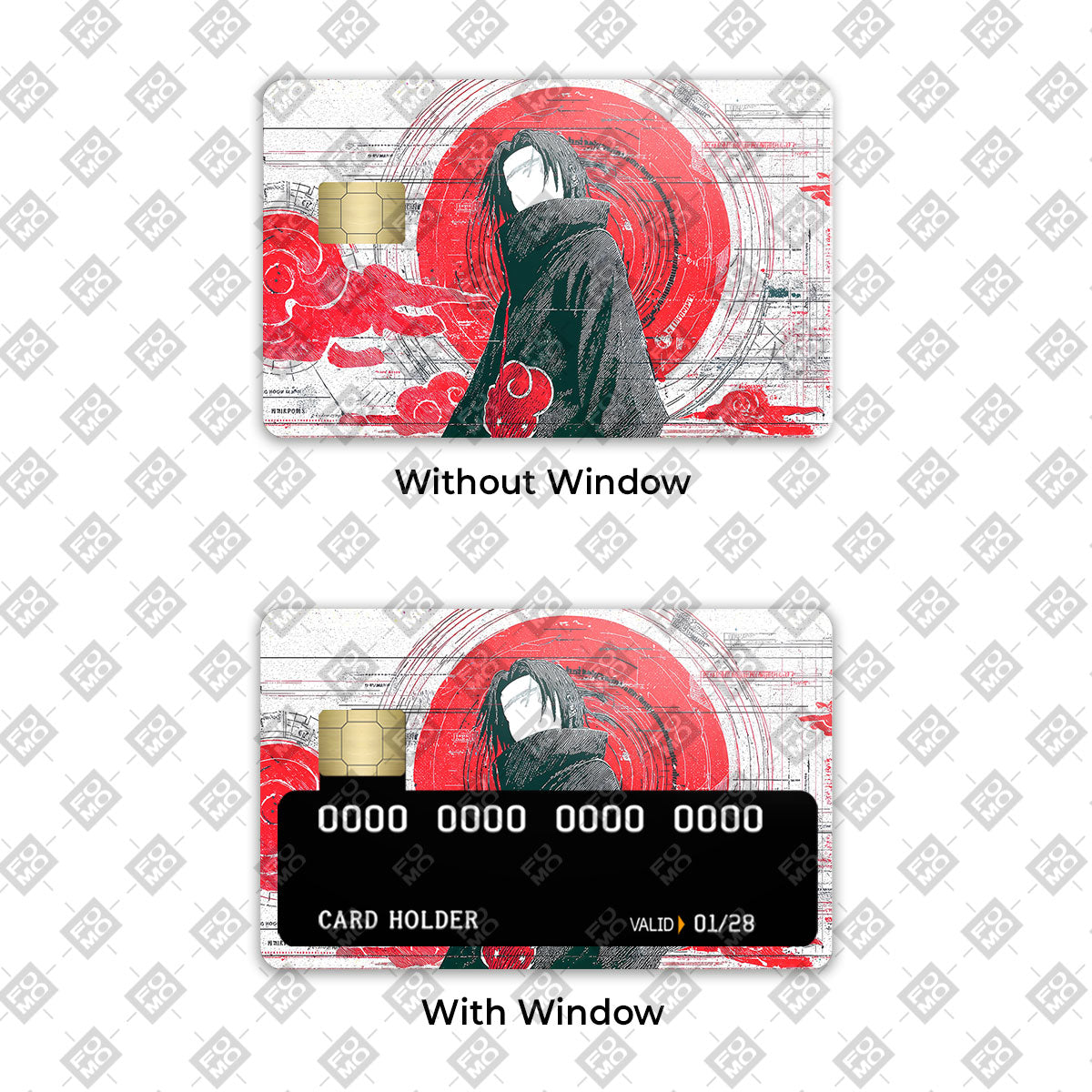 Itachi The Genjutsu Code Credit Card / Debit Card Skin