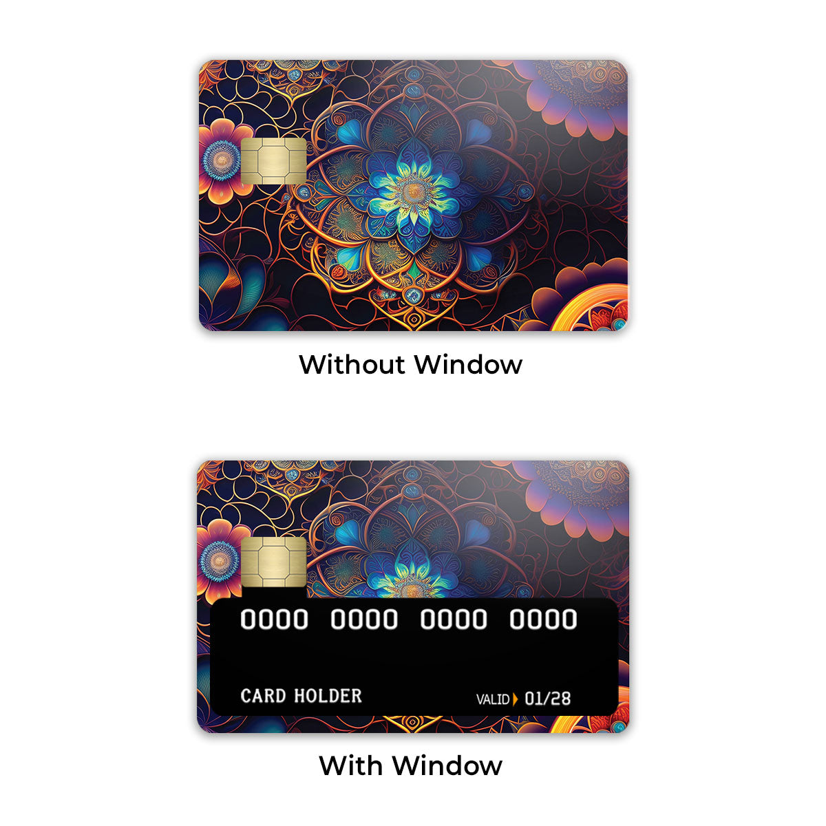 Royal Flower Credit Card / Debit Card Skin