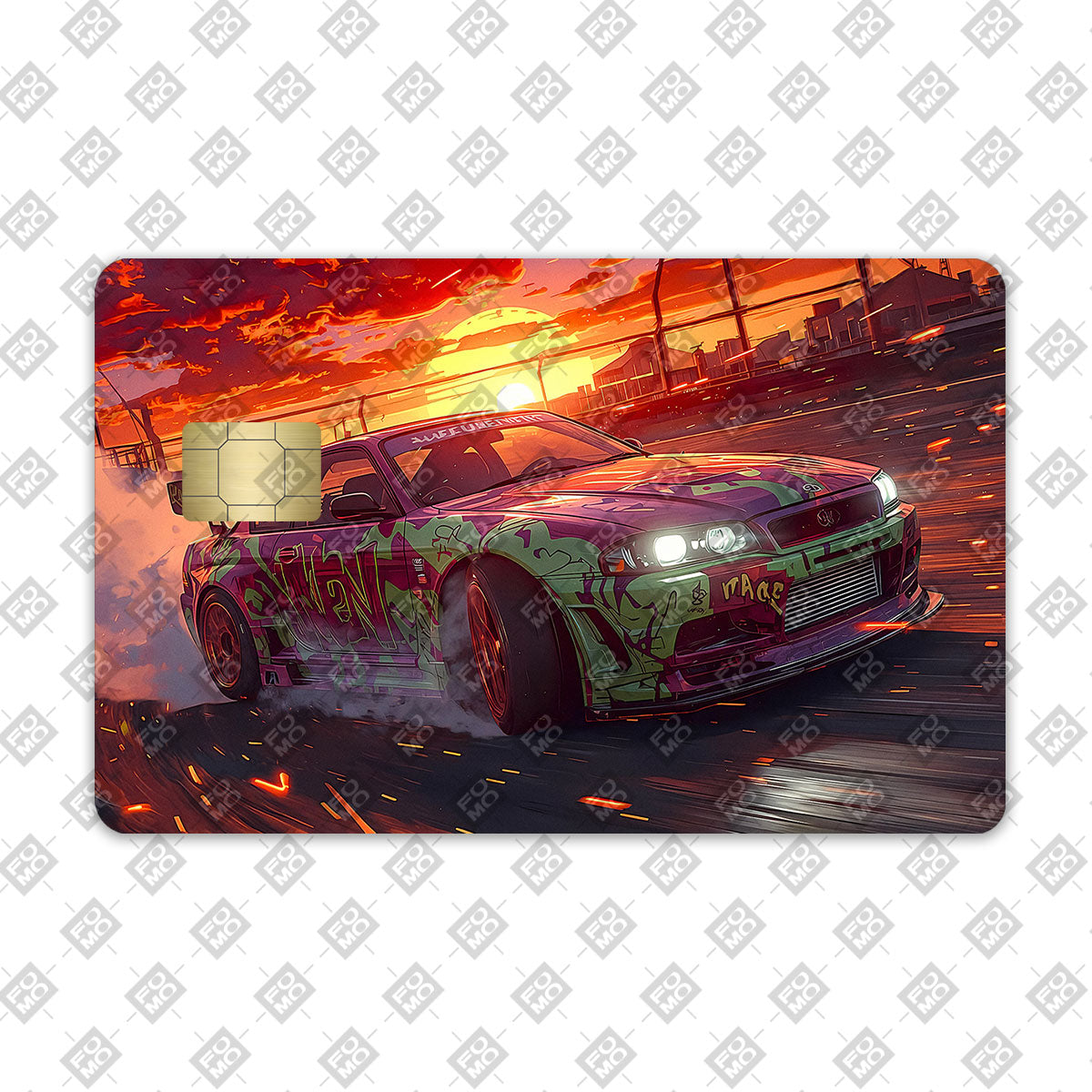 Tokyo Drift Vibes Credit Card / Debit Card Skin