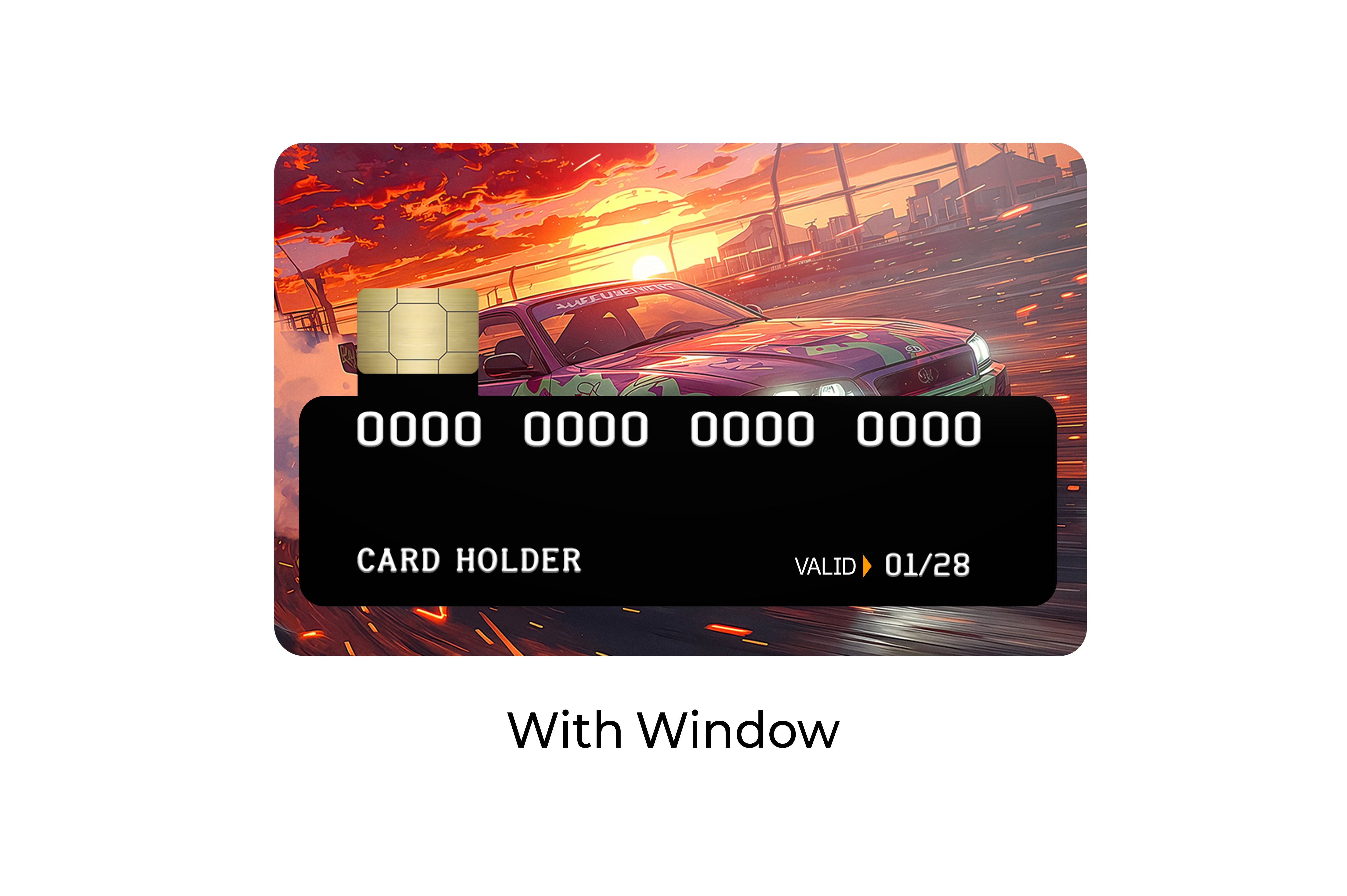 Tokyo Drift Vibes Cars & Bikes Card Skin