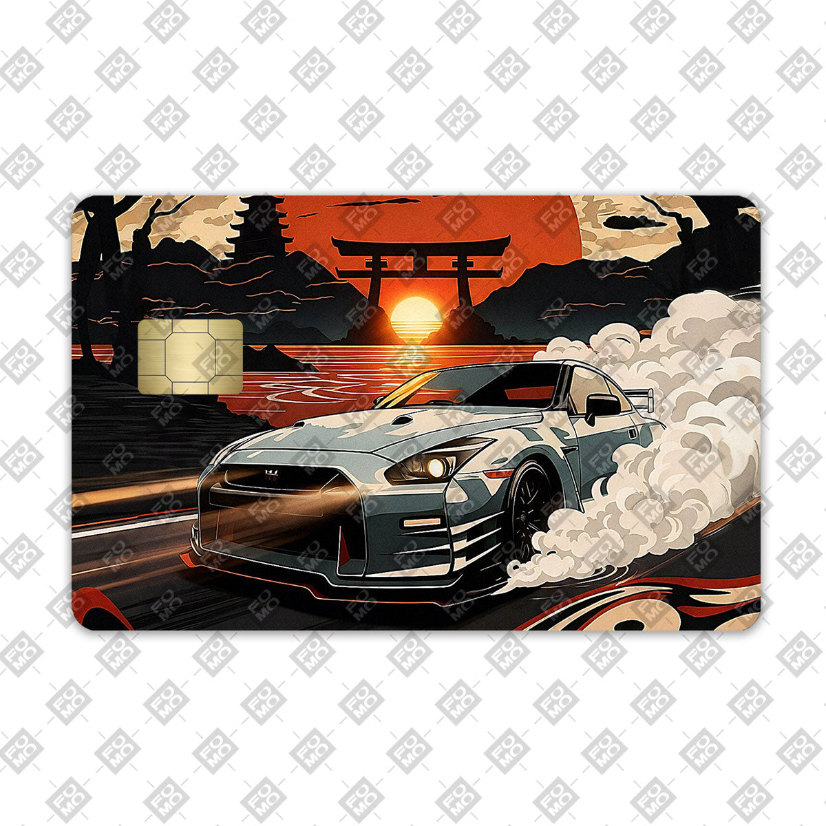 Samurai Rising Sun GTR Credit Card / Debit Card Skin