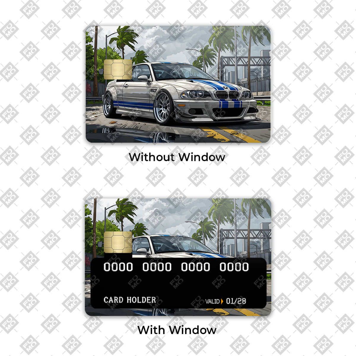 Street Icon BMW E46 Drift Legend Credit Card / Debit Card Skin