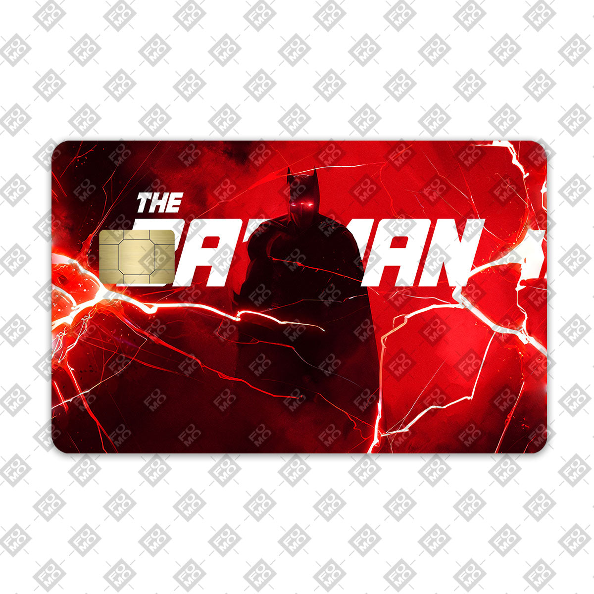 Red Rage Batman Credit Card / Debit Card Skin