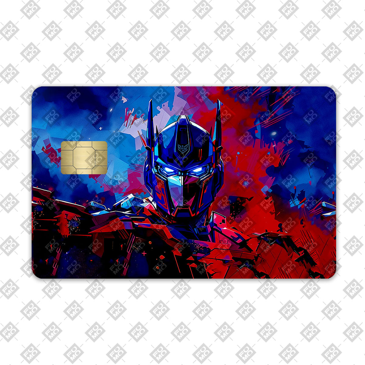 Optimus Prime Transformer Credit Card / Debit Card Skin