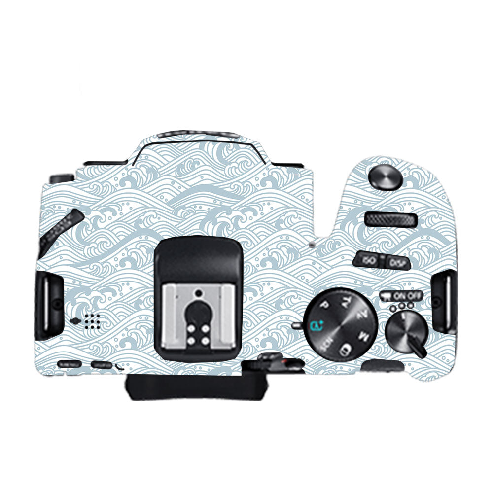 Textured Frost Wave Canon EOS 200D II Camera Skin
