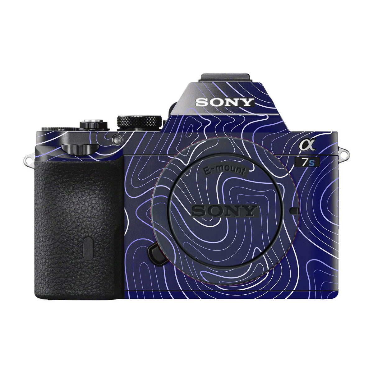 Deep Blue Contour Sony A7 S Camera Skin