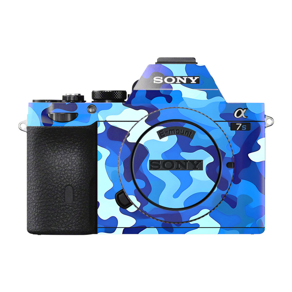 Arctic Blue Camo Pattern Sony A7 S Camera Skin