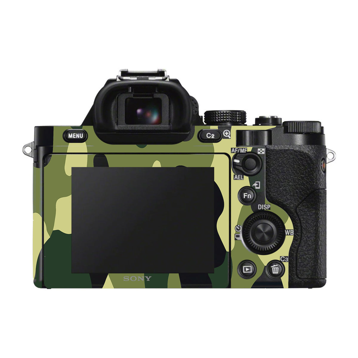 Forest Green Camo Sony A7 S Camera Skin