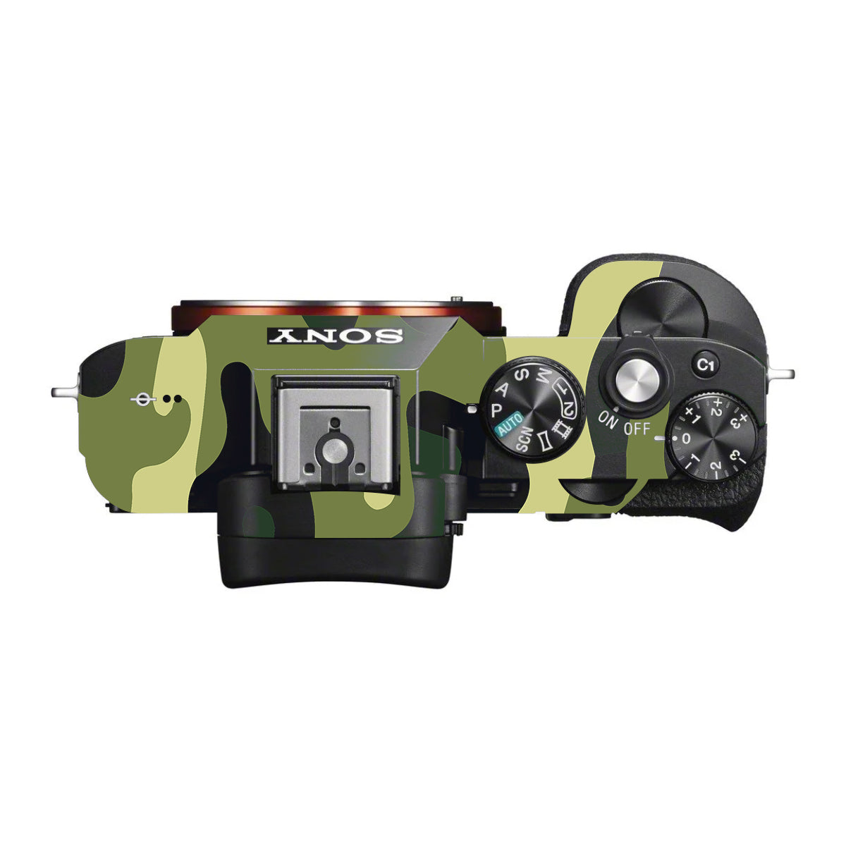Forest Green Camo Sony A7 S Camera Skin