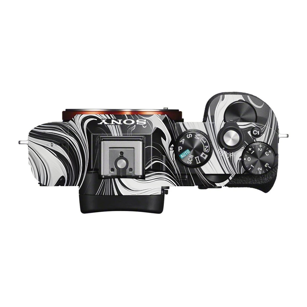 Black and White Marble Sony A7 S Camera Skin