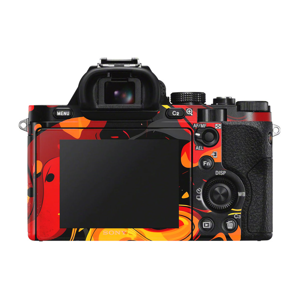 Lava Burst Sony A7 S Camera Skin