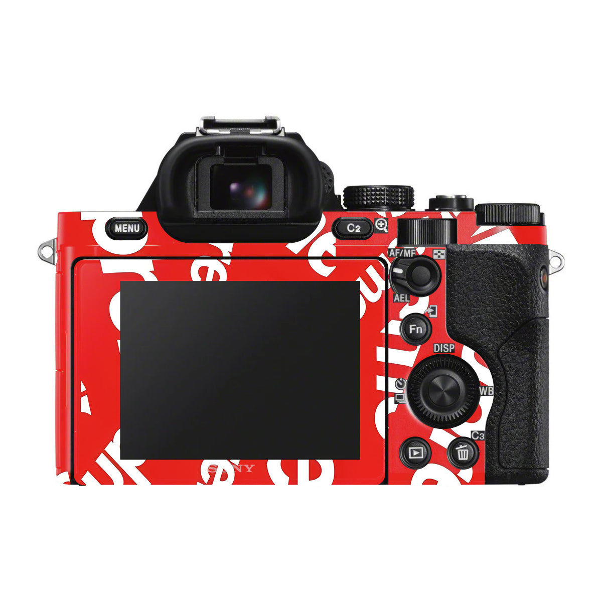 Supreme Red Sony A7 S Camera Skin