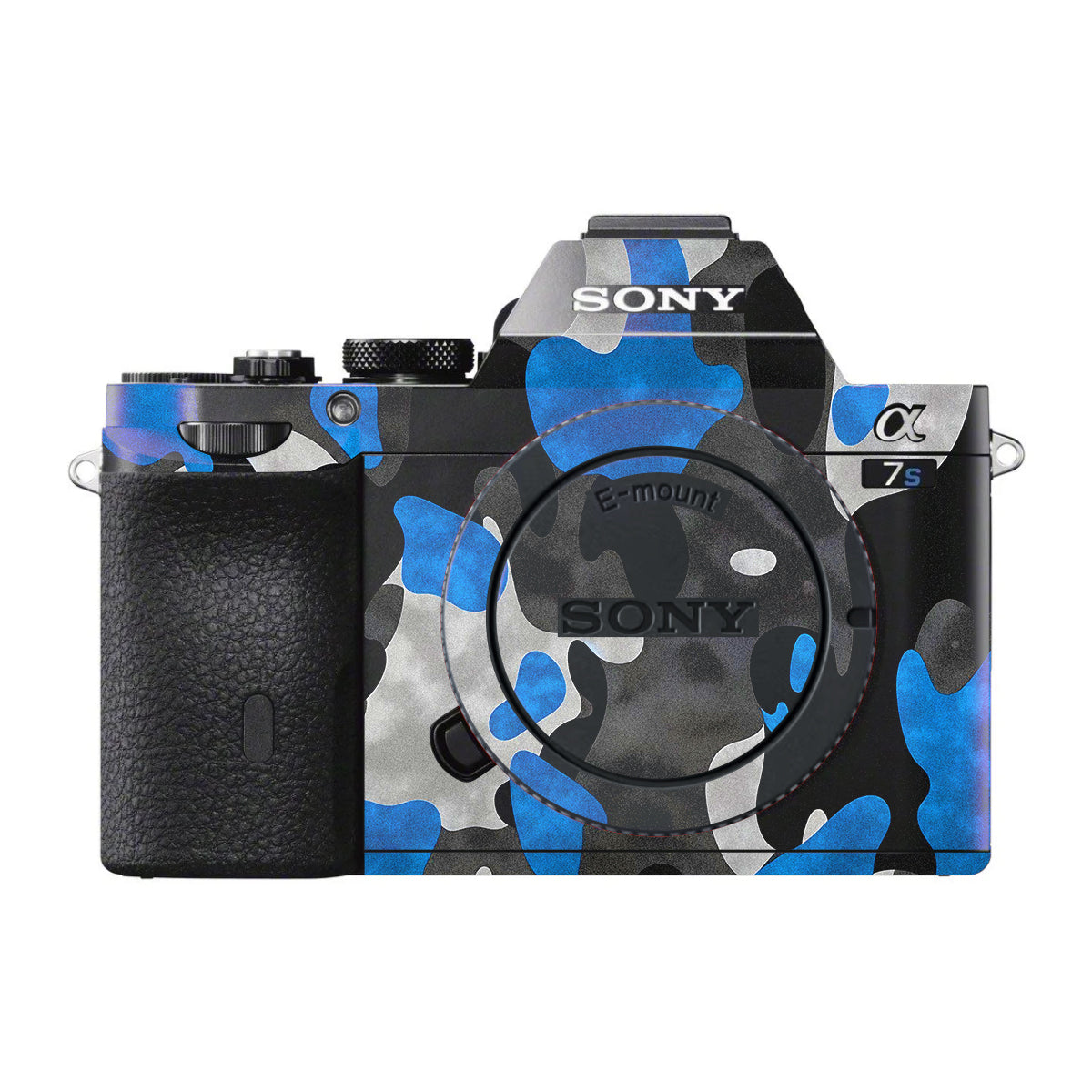 Blue Grey Camo Sony A7 S Camera Skin