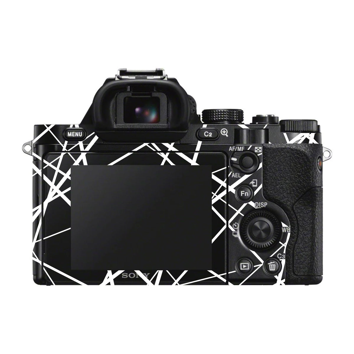 Mono Grid Sony A7 S Camera Skin