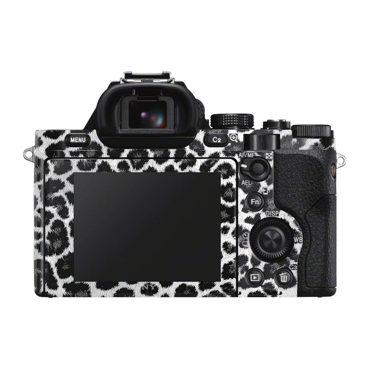 Snow Leopard Spots Sony A7 S Camera Skin