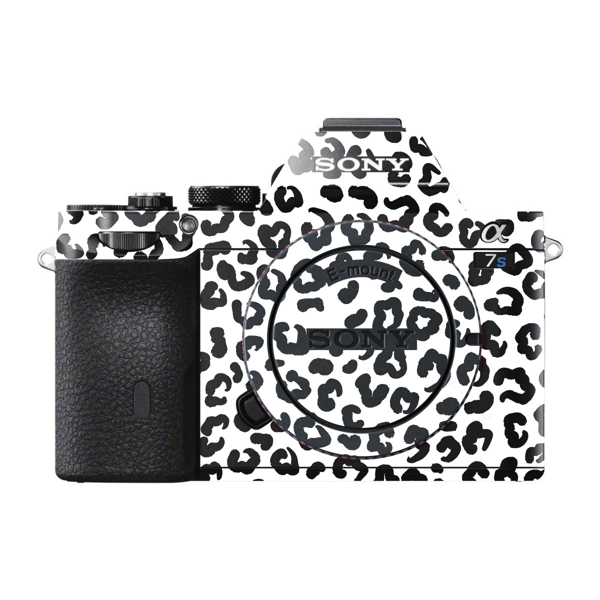 White Leopard Sony A7 S Camera Skin