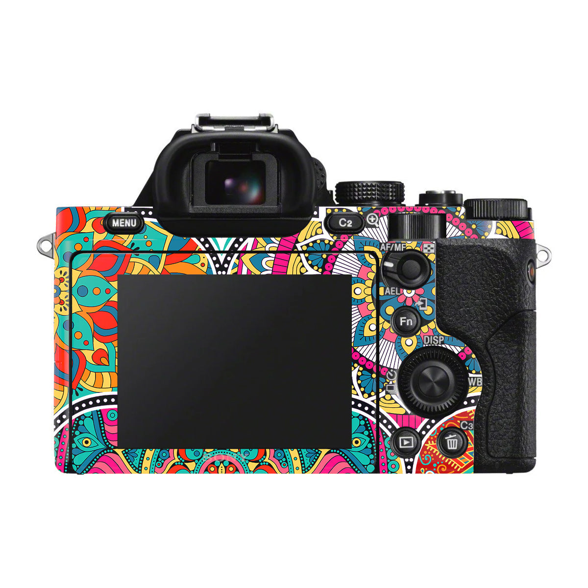 Boho Mandala Tile Pattern Sony A7 S Camera Skin