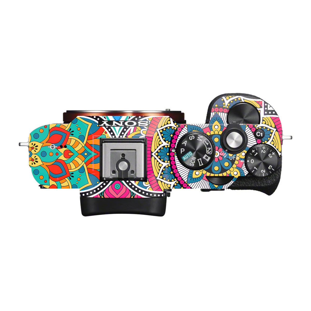 Boho Mandala Tile Pattern Sony A7 S Camera Skin
