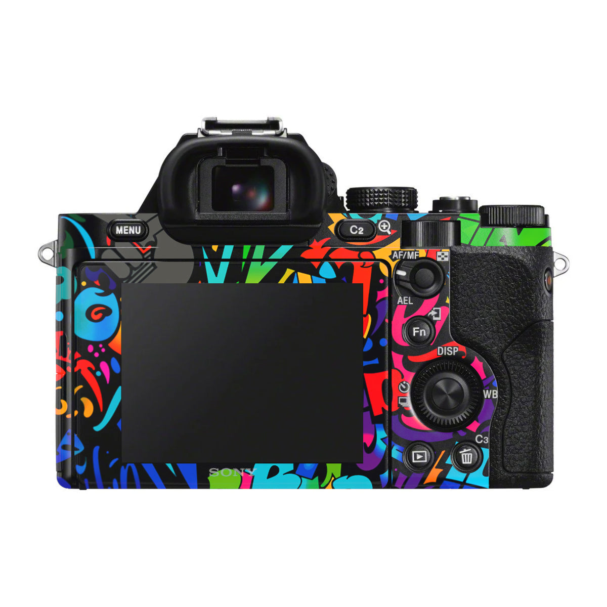 Colorful Urban Street Art Lettering Sony A7 S Camera Skin
