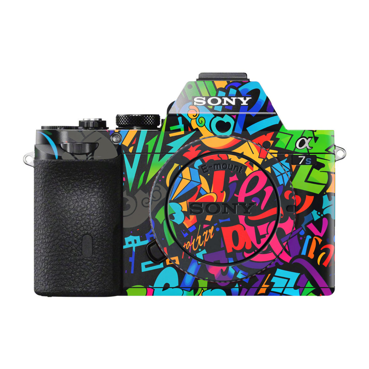 Colorful Urban Street Art Lettering Sony A7 S Camera Skin