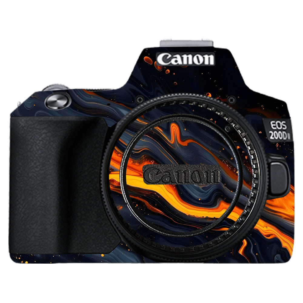 Lava Marble Canon EOS 200D II Camera Skins