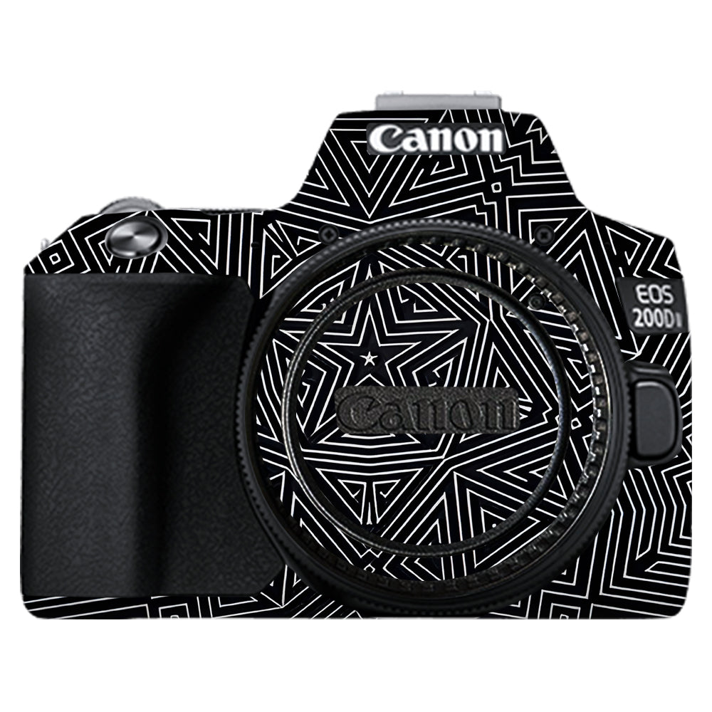 Geometric Pattern Canon EOS 200D II Camera Skins