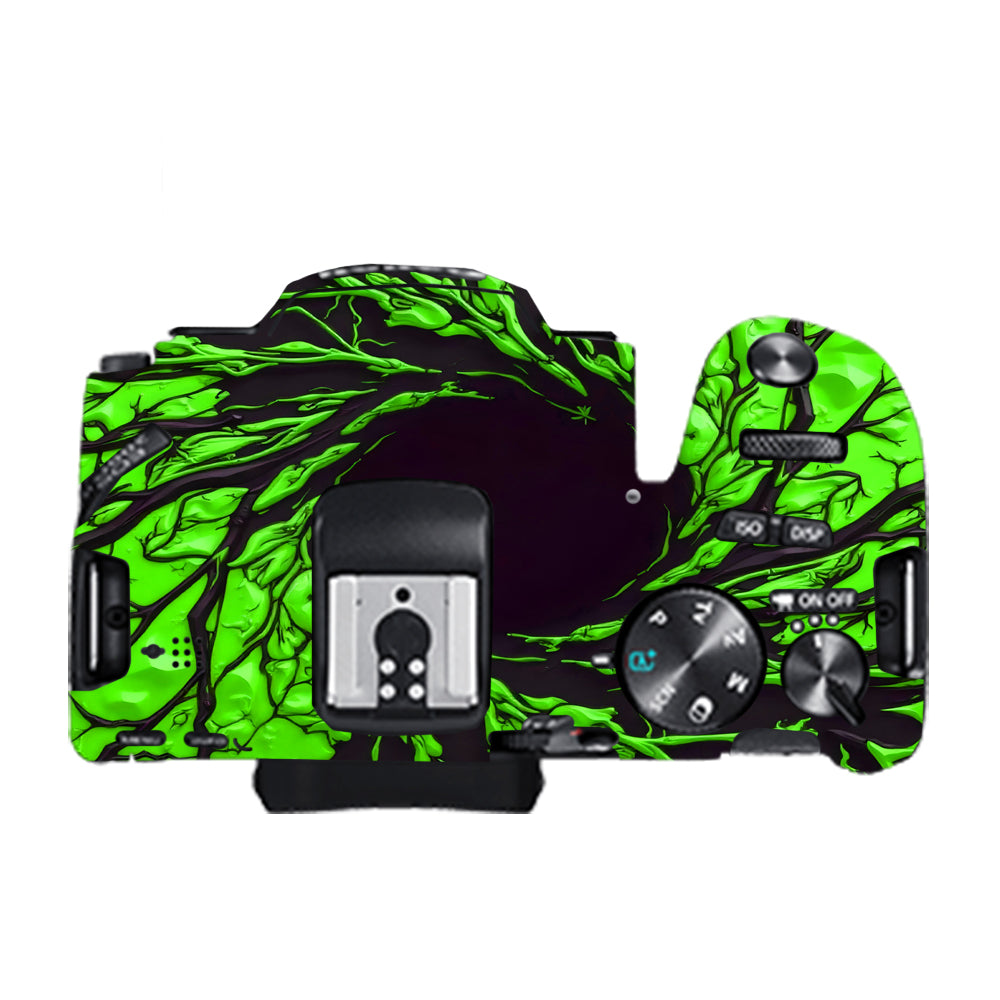 Venom Green Canon EOS 200D II Camera Skins