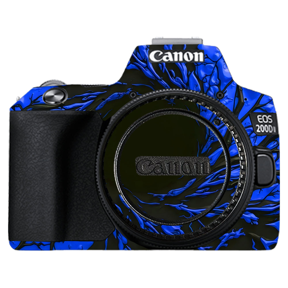Venom Blue Canon EOS 200D II Camera Skins