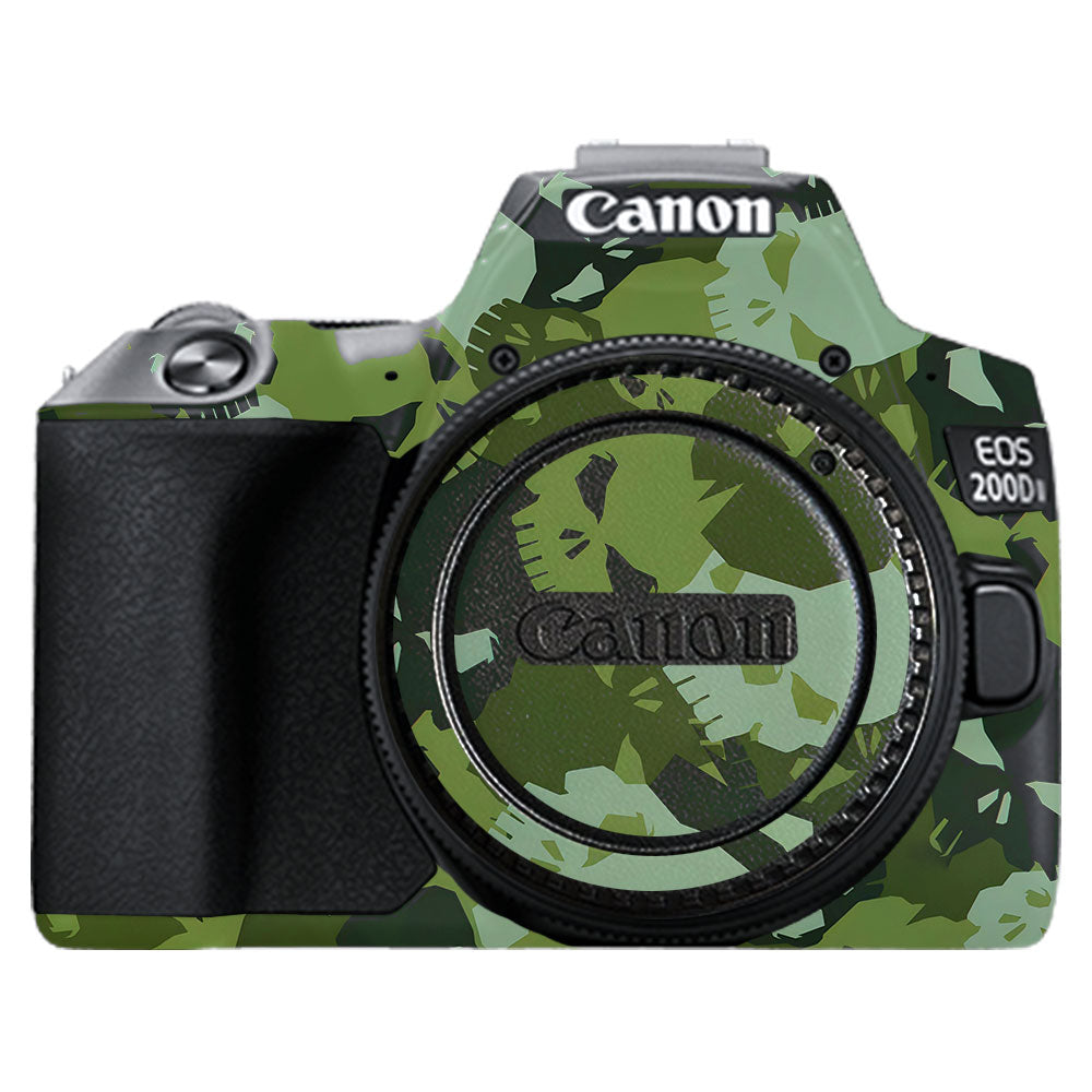 Tropic Camo Canon EOS 200D II Camera Skins