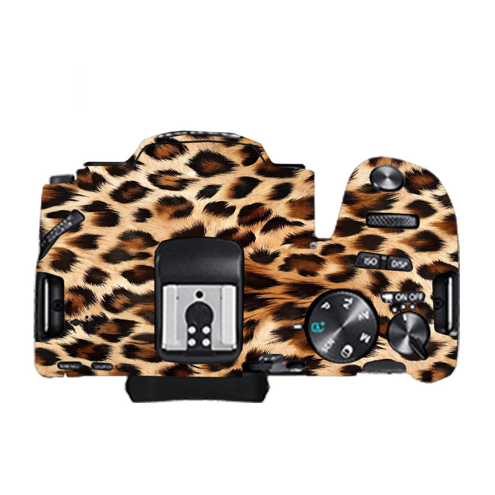 Classic Leopard Spots Canon EOS 200D II Camera Skins