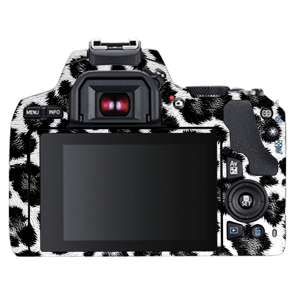 Snow Leopard Spots Canon EOS 200D II Camera Skins
