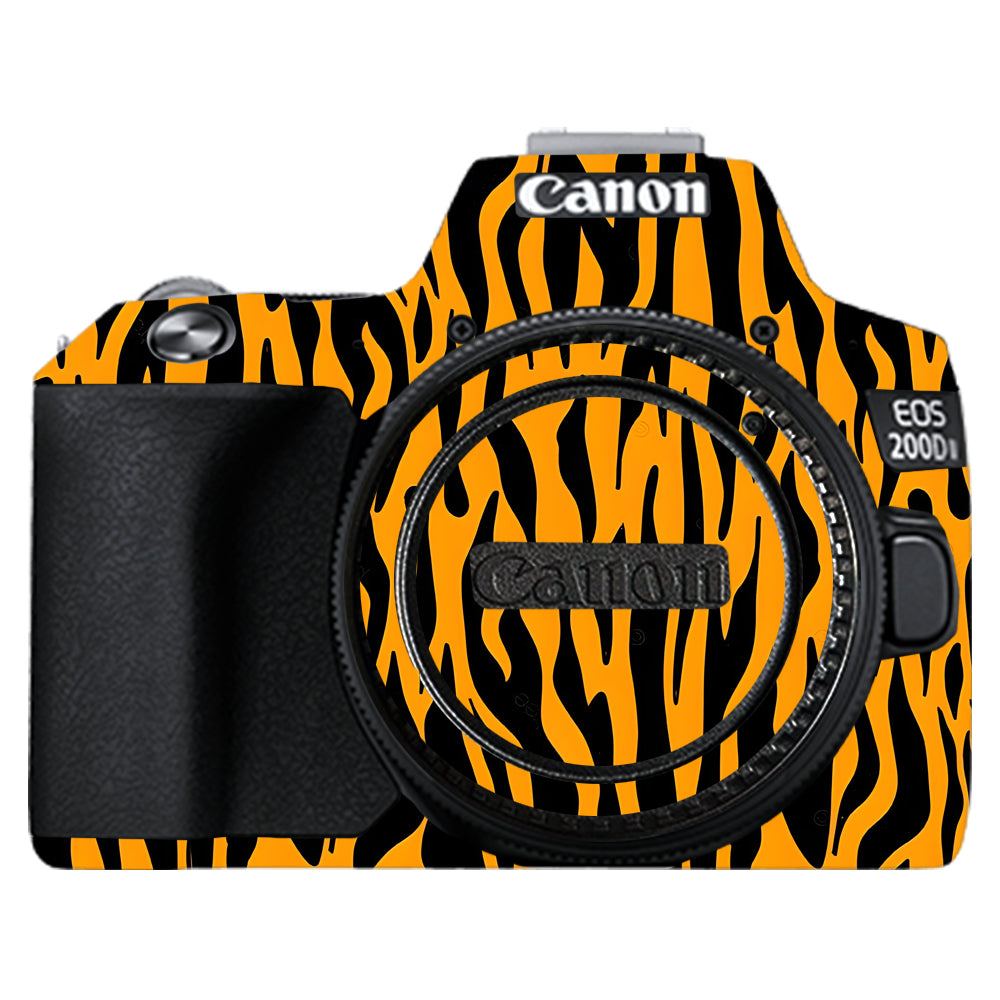 Savanna Tiger Stripes Canon EOS 200D II Camera Skins