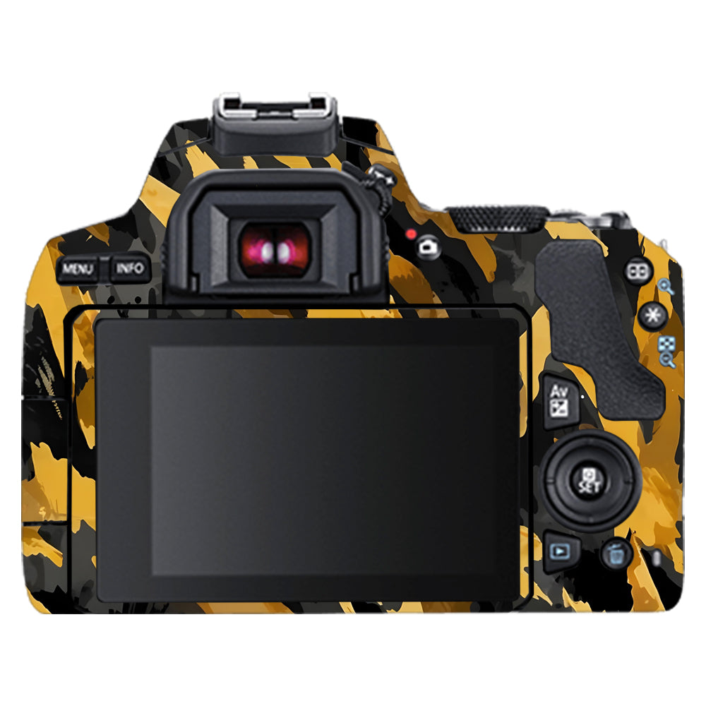 Camo Tiger Blend Canon EOS 200D II Camera Skins