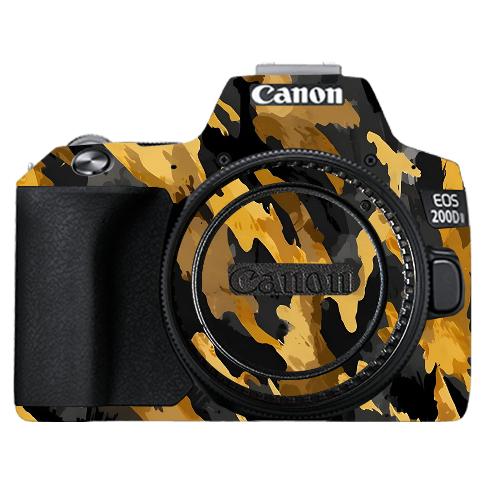 Camo Tiger Blend Canon EOS 200D II Camera Skins