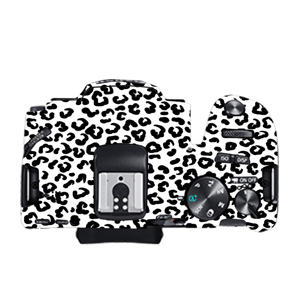 White Leopard Canon EOS 200D II Camera Skins