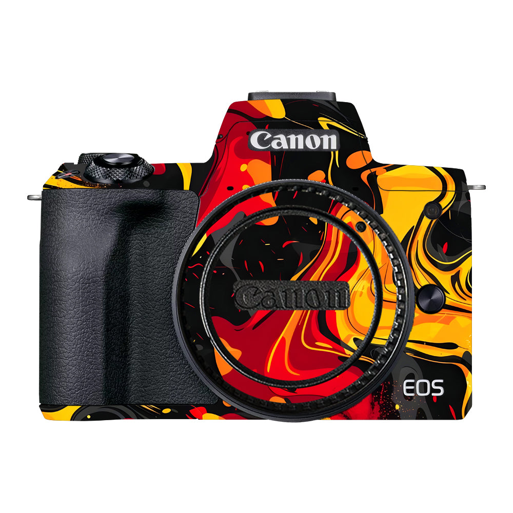 Lava Burst Canon EOS M50 Mark II Camera Skins