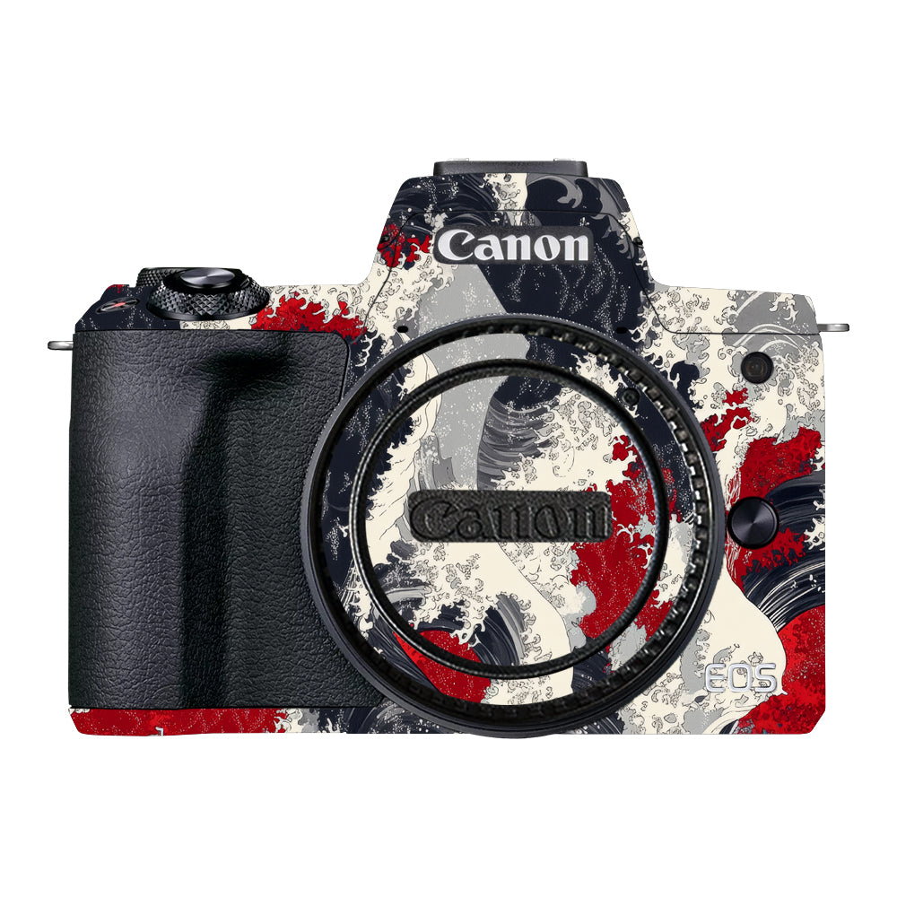 Abstract Waves Canon EOS M50 Mark II Camera Skin