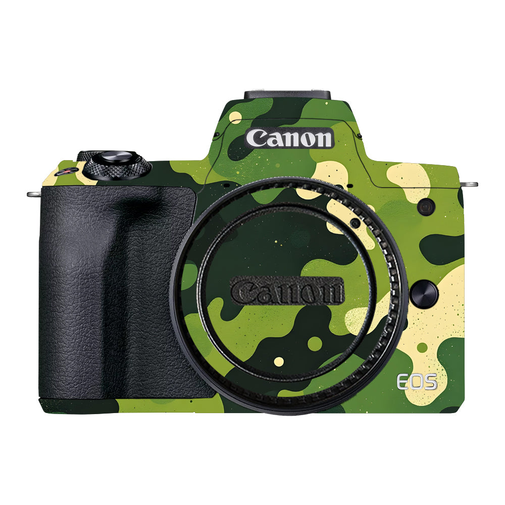 Camouflage Pattern Canon EOS M50 Mark II Camera Skins