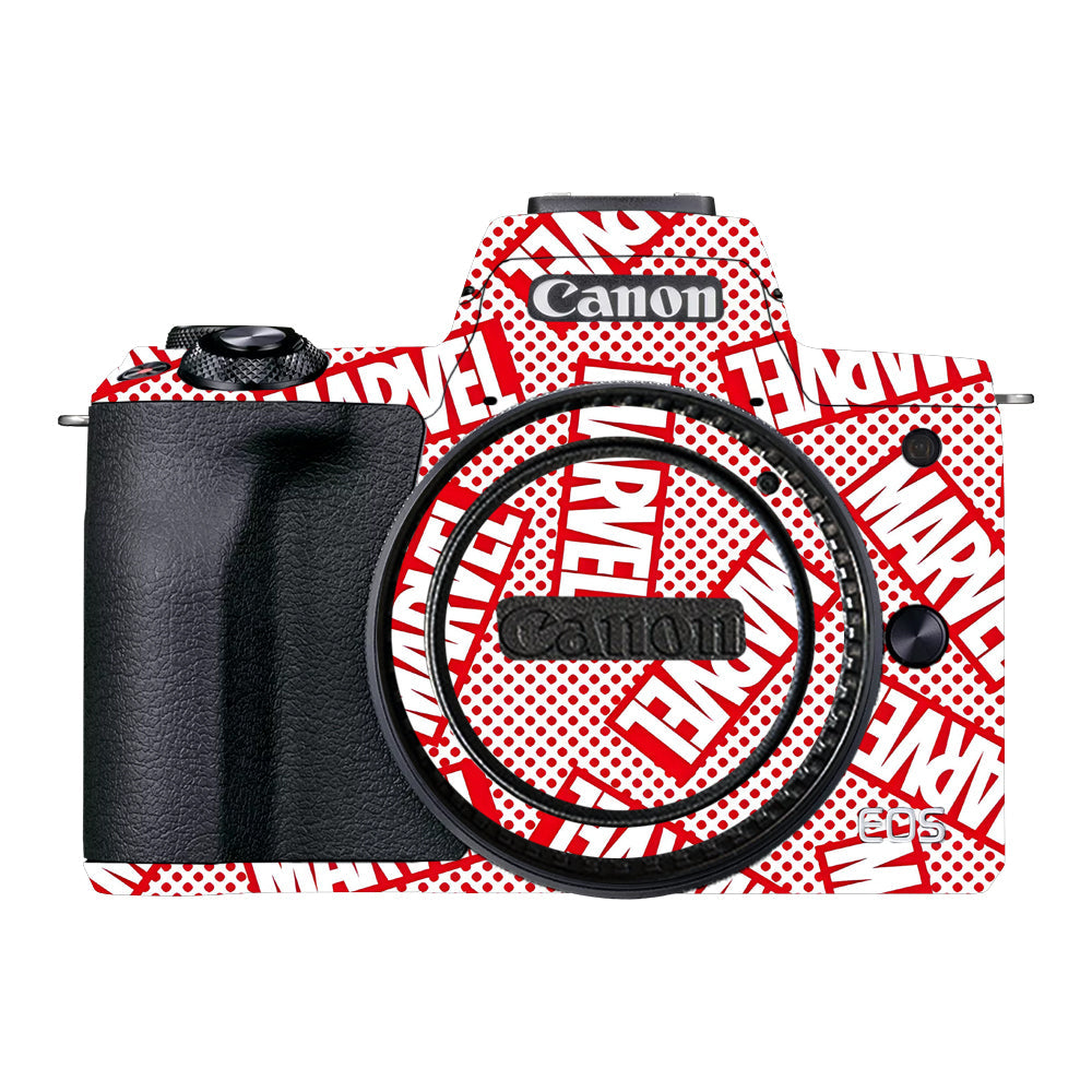 Marvel Comics Canon EOS M50 Mark II Camera Skins