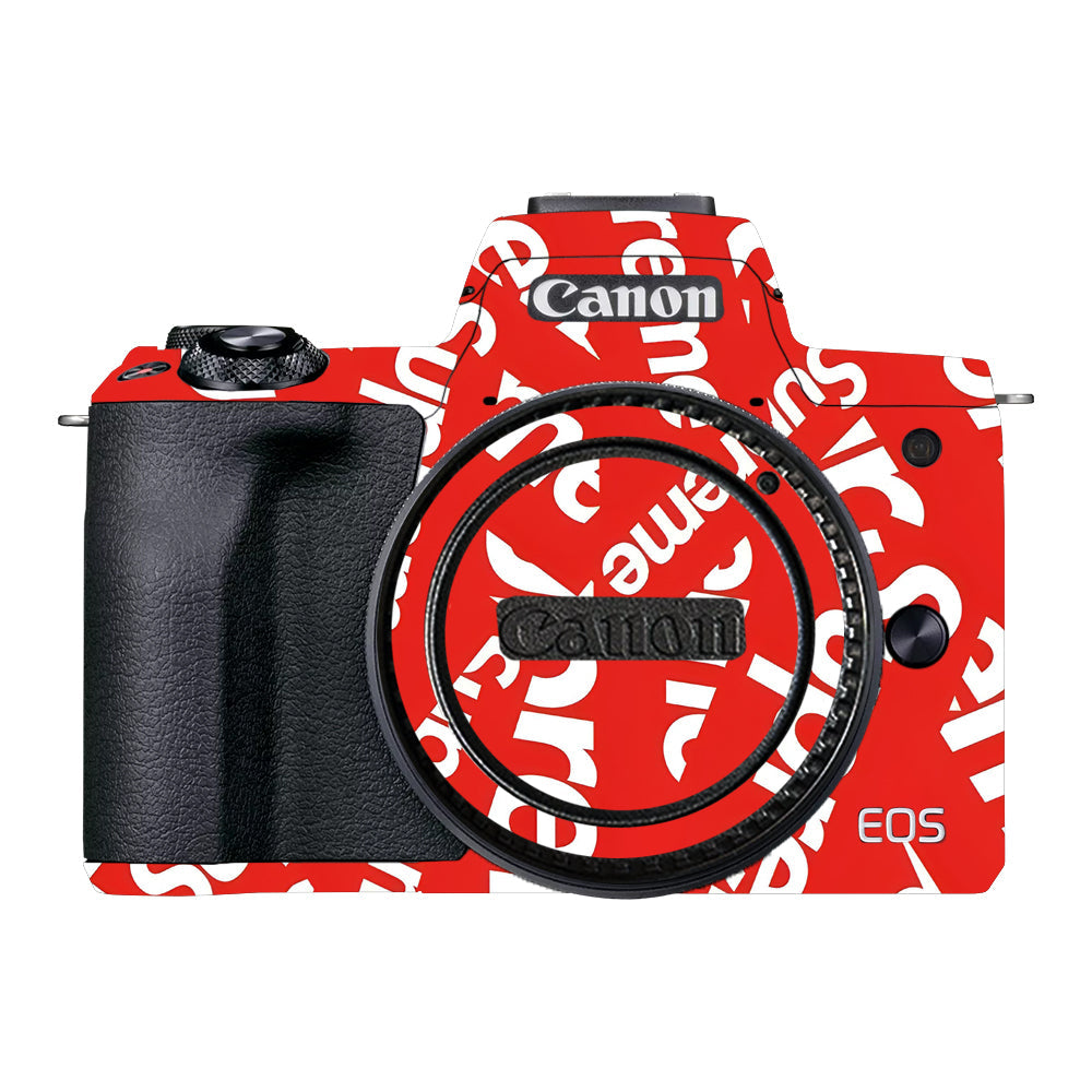 Supreme Red Canon EOS M50 Mark II Camera Skins