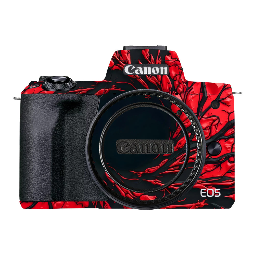 Venom Red Canon EOS M50 Mark II Camera Skins