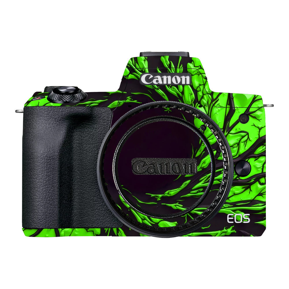 Venom Green Canon EOS M50 Mark II Camera Skins