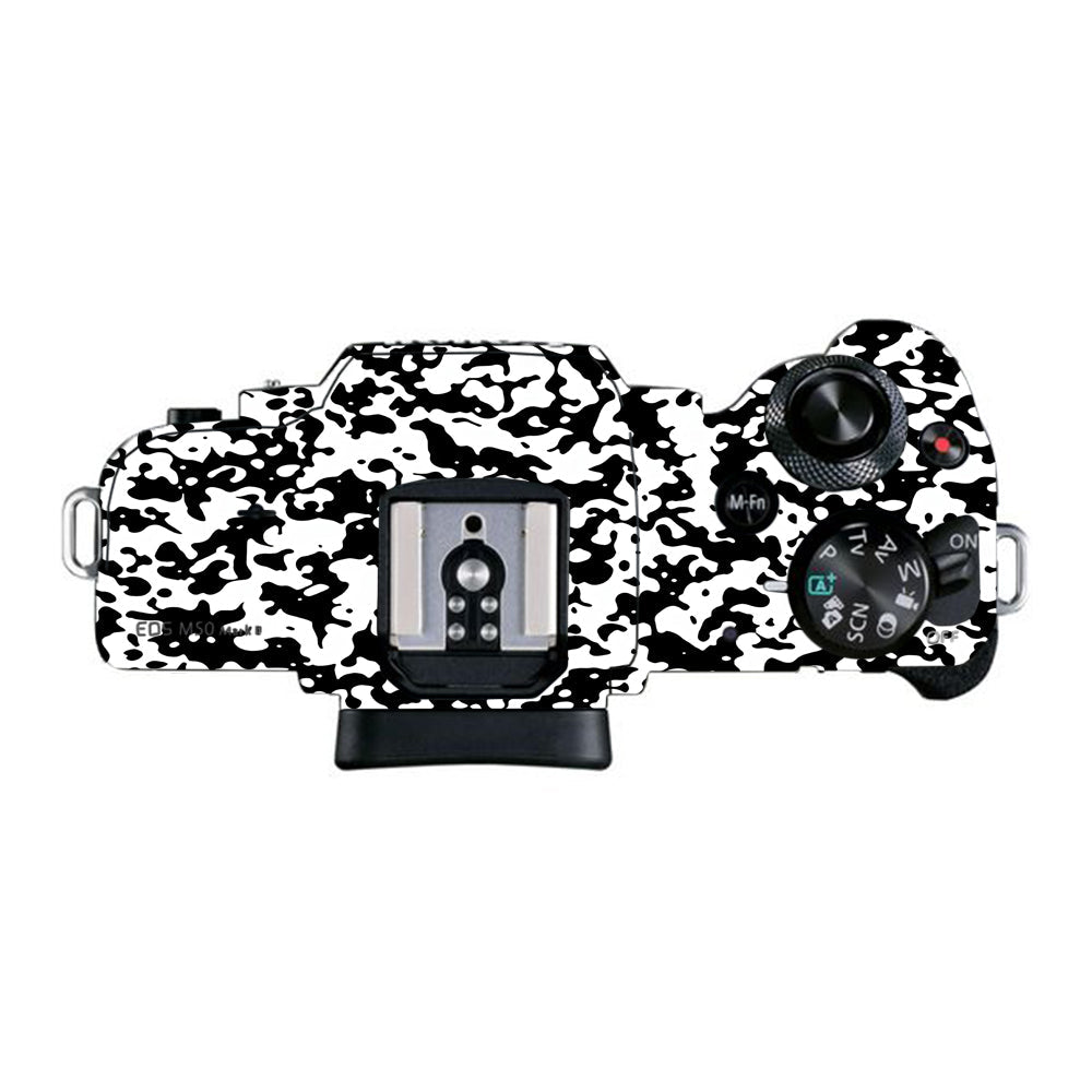 Snow Camo Canon EOS M50 Mark II Camera Skins