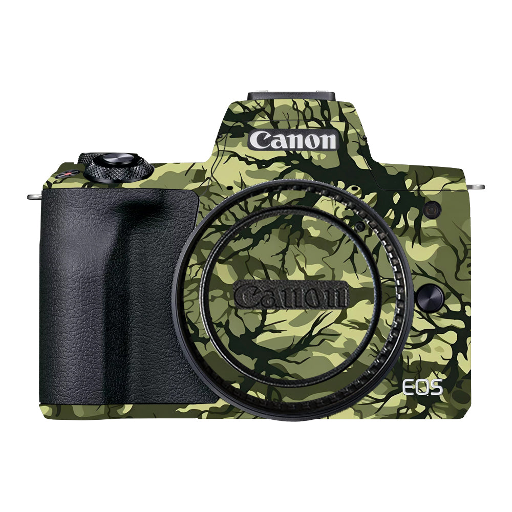 Green Tangled Vines Canon EOS M50 Mark II Camera Skins