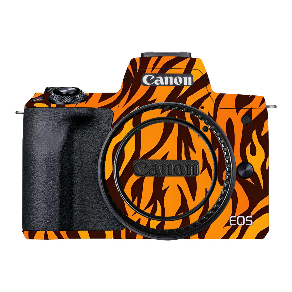Wild Tiger Stripes Canon EOS M50 Mark II Camera Skins