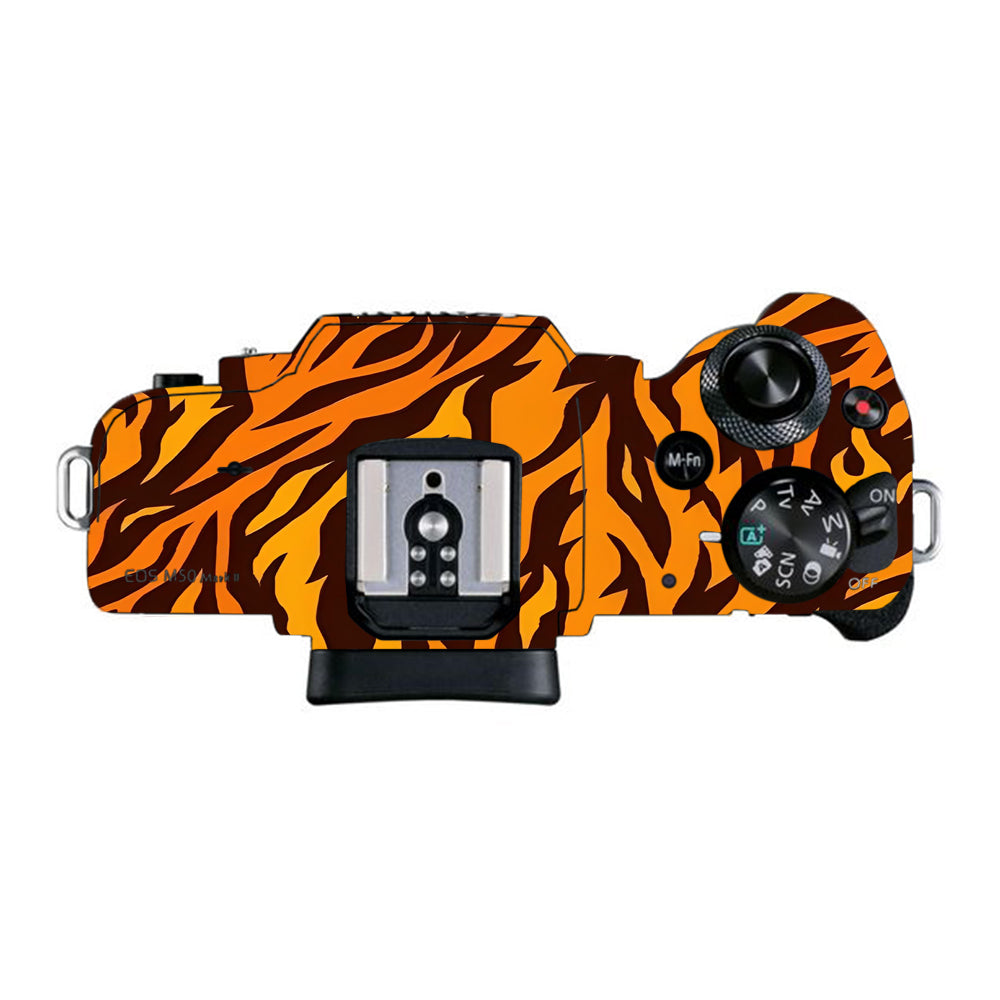 Wild Tiger Stripes Canon EOS M50 Mark II Camera Skins