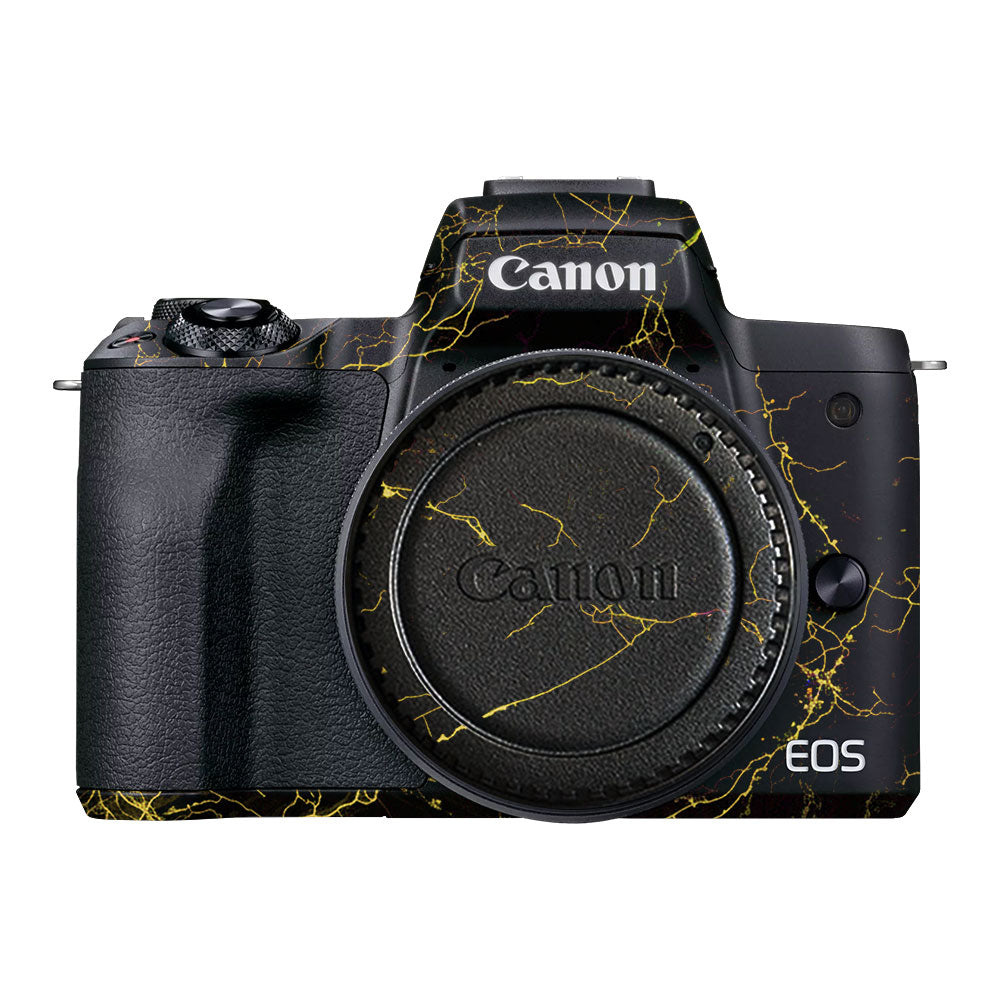 Electric Gold Veins Canon EOS M50 Mark II Camera Skin