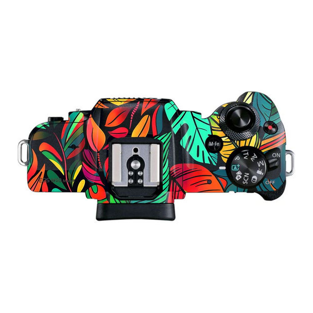 Tropical Jungle Leaves Canon EOS M50 Mark II Camera Skin
