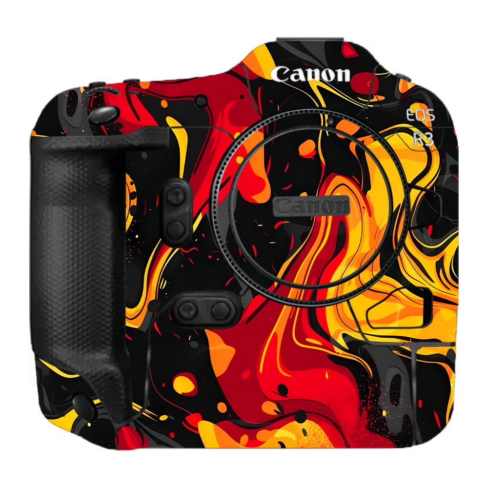 Lava Burst Canon EOS R3 Camera Skins