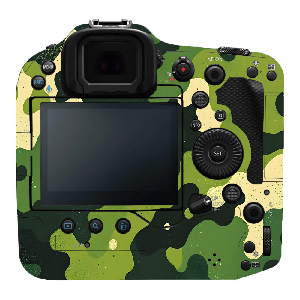 Camouflage Pattern Canon EOS R3 Camera Skins